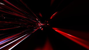 time lapse photography of lights